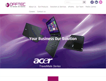 Tablet Screenshot of offtec.ps